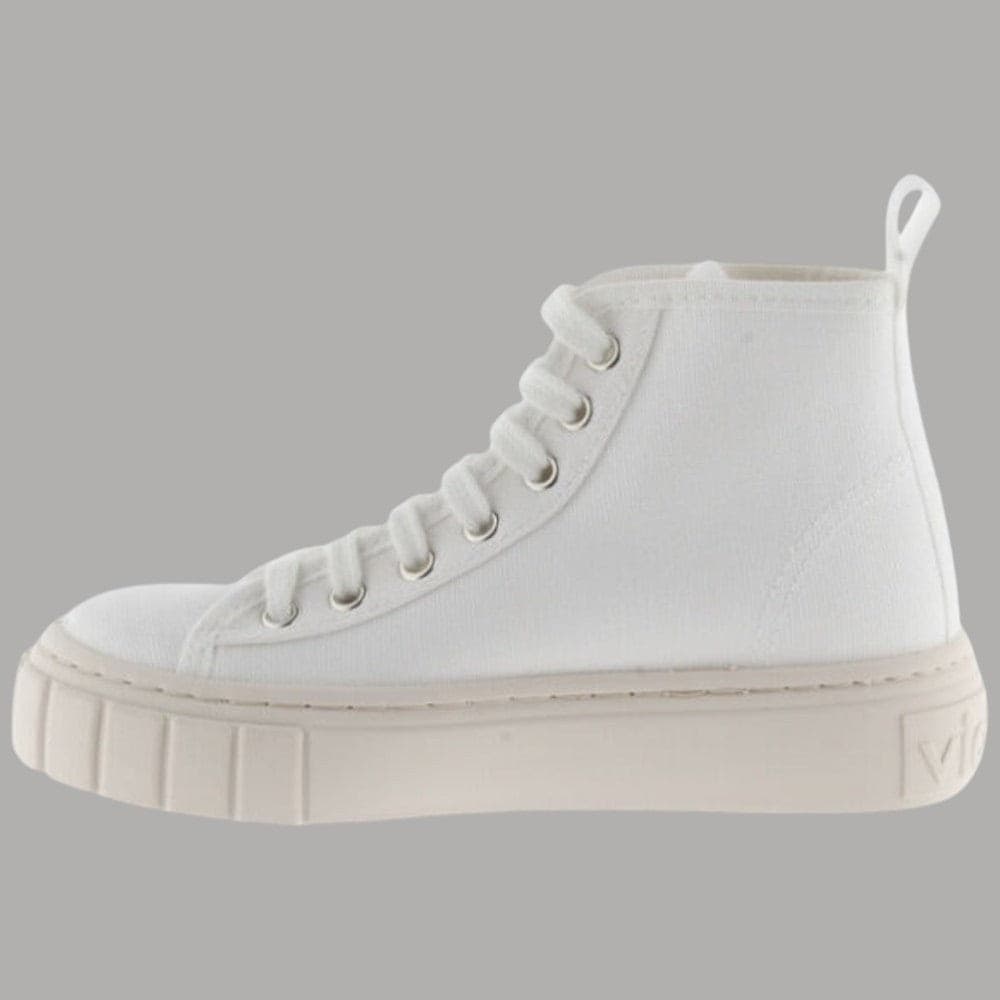 Victoria scarpe alte in tela bianca Abril Sneakers Victoria