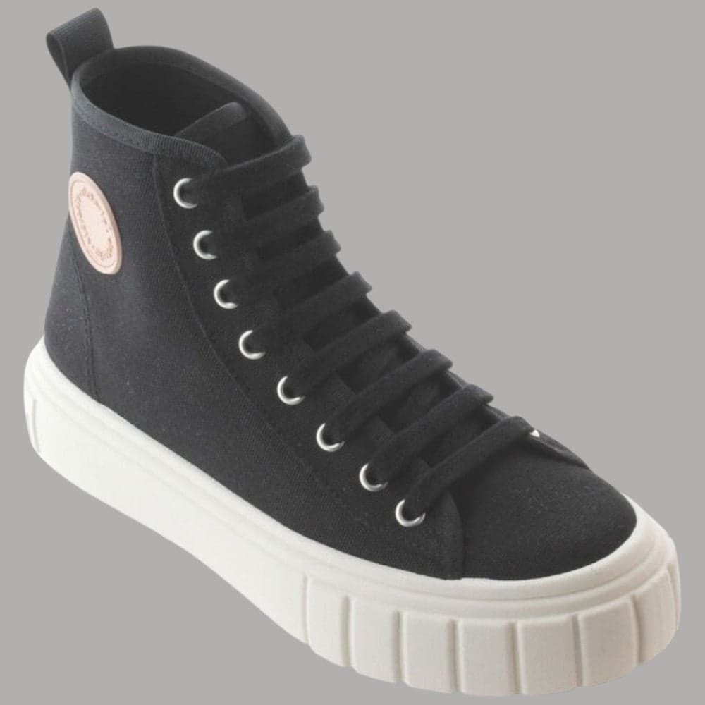 Victoria scarpe nere in tela donna Abril Sneakers Victoria