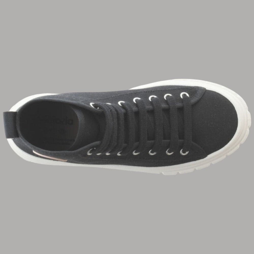 Victoria scarpe nere in tela donna Abril Sneakers Victoria