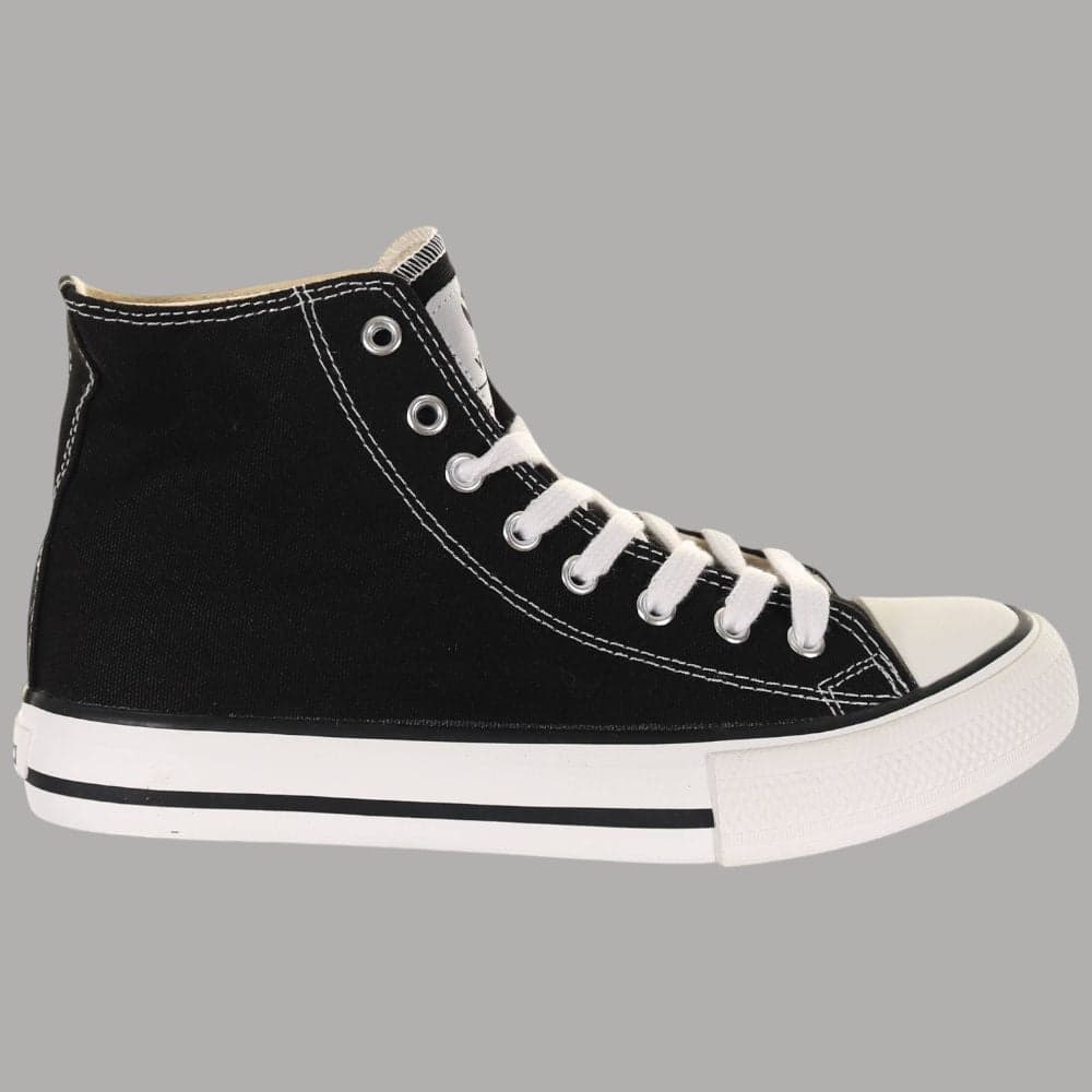 Victoria scarpe nere alte donna Tribu Sneakers Victoria