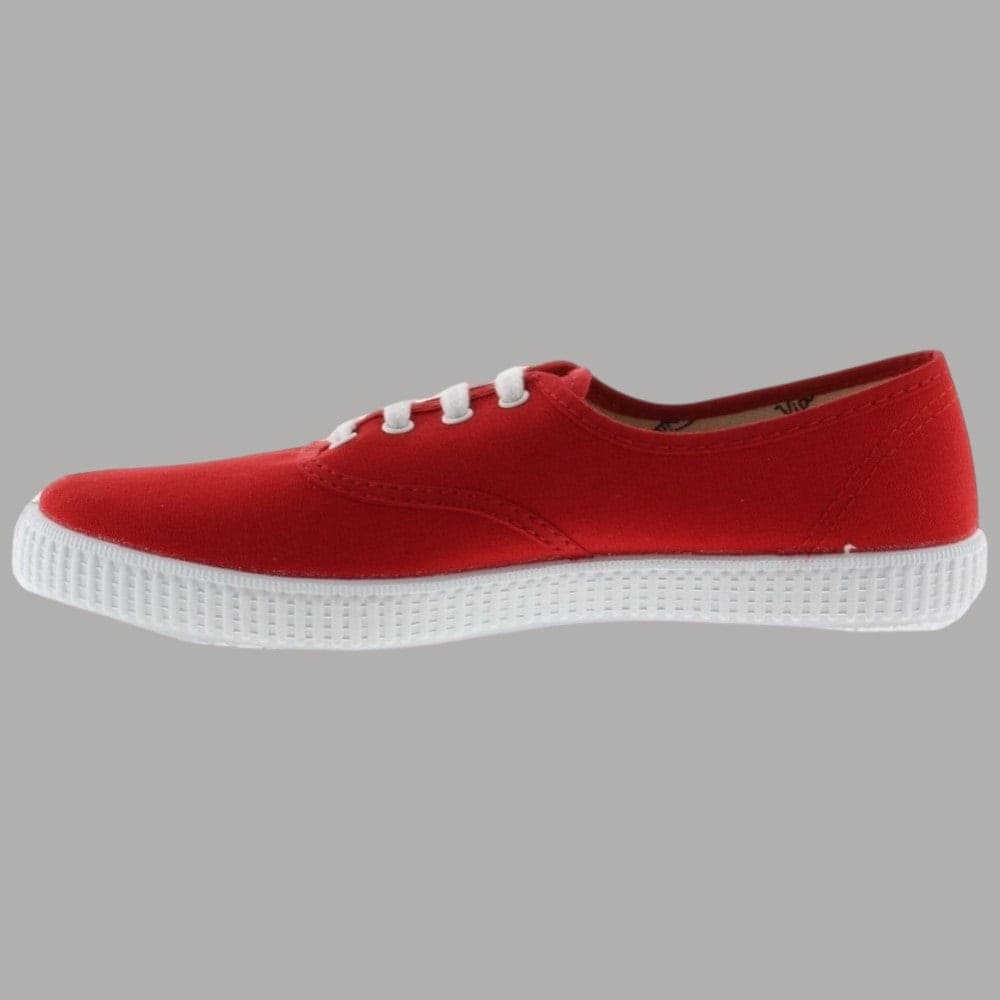 Scarpe tela Victoria 1915 Inglesa rosse Sneakers Victoria