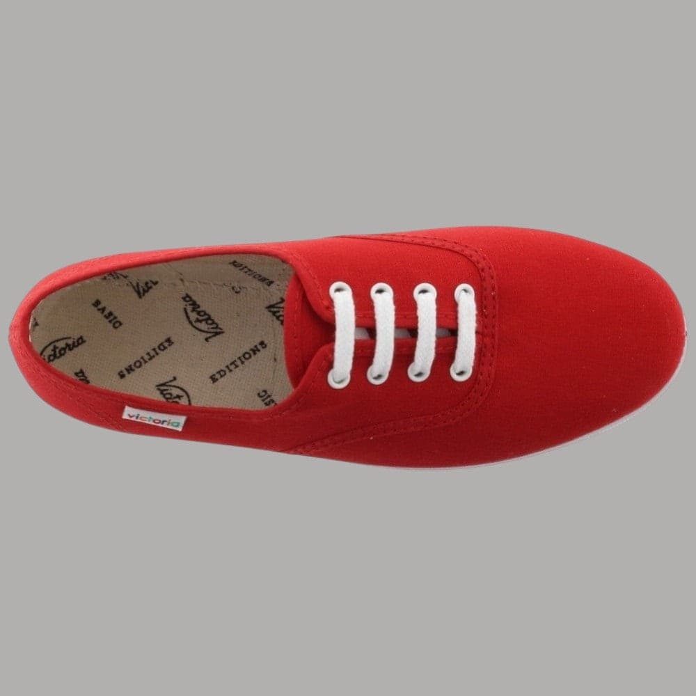 Scarpe tela Victoria 1915 Inglesa rosse Sneakers Victoria
