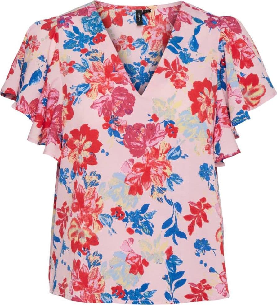 Vero moda blusa rosa fiori 10290529 – XS – maglia