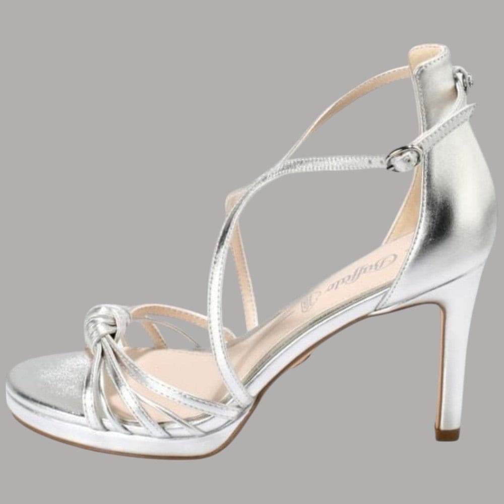Buffalo sandalo donna tacco 9 cm vegan similpelle elegante Serena Bow