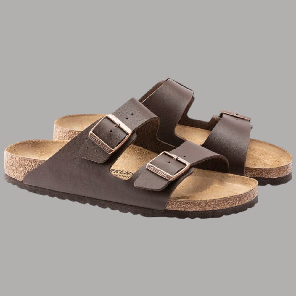 Birkenstock Ciabatte Arizona dark Brown Birko Flor 051703 Ciabatte Birkenstock