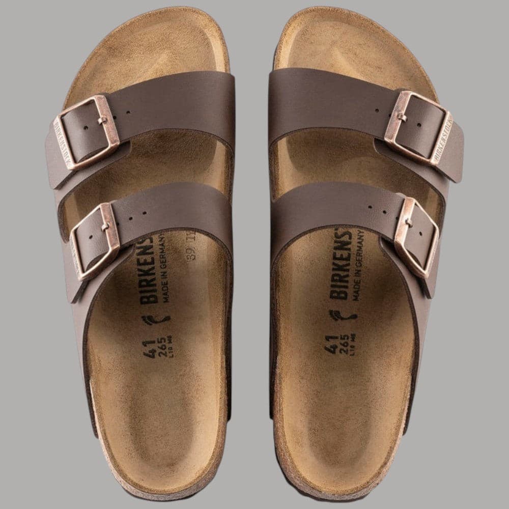 Birkenstock Ciabatte Arizona dark Brown Birko Flor 051703 Ciabatte Birkenstock
