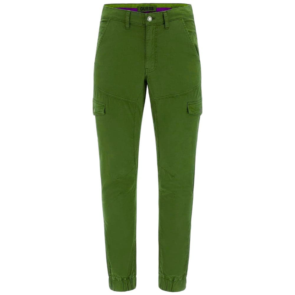 Guess pantalone cargo verde oliva New Kombat M4RB17 WFYSA – W29-L31 – pantaloni
