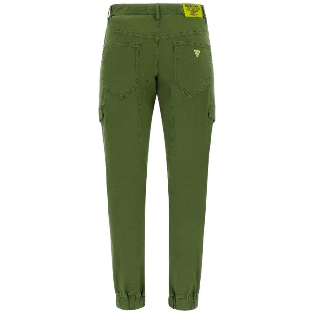 Guess pantalone cargo verde oliva New Kombat M4RB17 WFYSA Pantaloni Guess