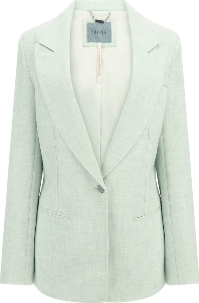 Guess giacca blazer verde mela Corinne W4GN39 WG4P2 - 5