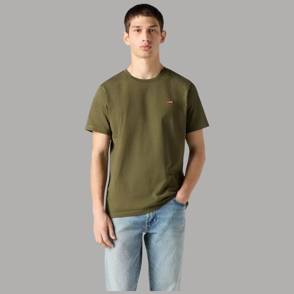 T-shirt Levi's Uomo Cotone Housemark Logo Piccolo Regular Fit - 7