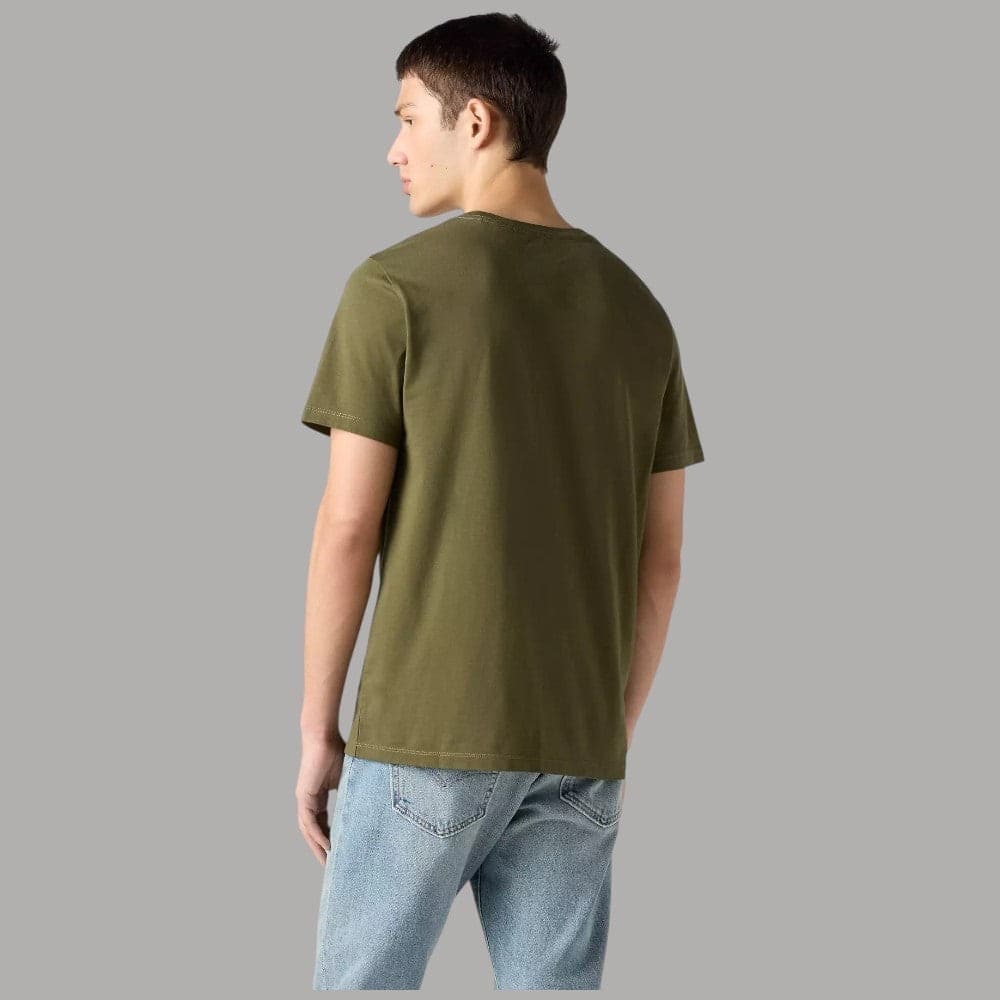 T-shirt Levi's Uomo Cotone Housemark Logo Piccolo Regular Fit - 8