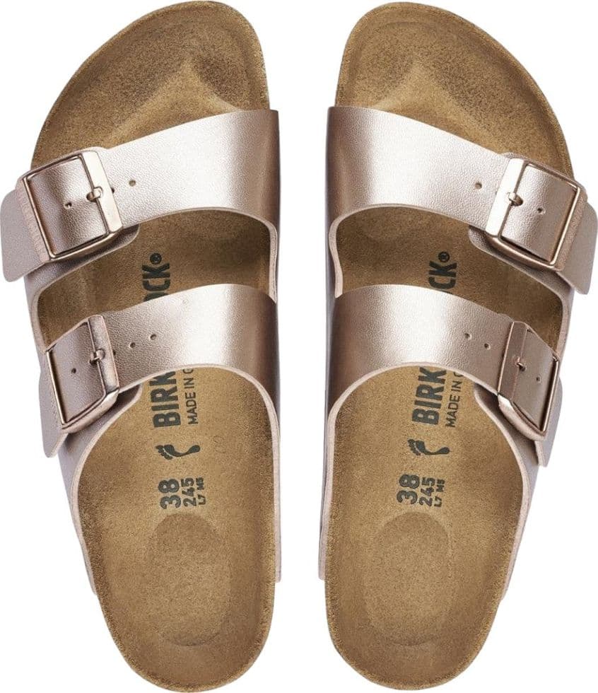Birkenstock ciabatta Arizona copper rosa Birko Flor 1023960 Ciabatte Birkenstock