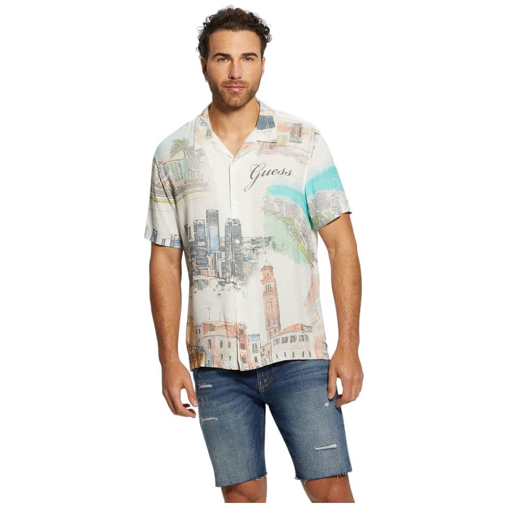 Guess t-shirt camicia manica corta Riviera M4GH57 WD4Z2 - 8