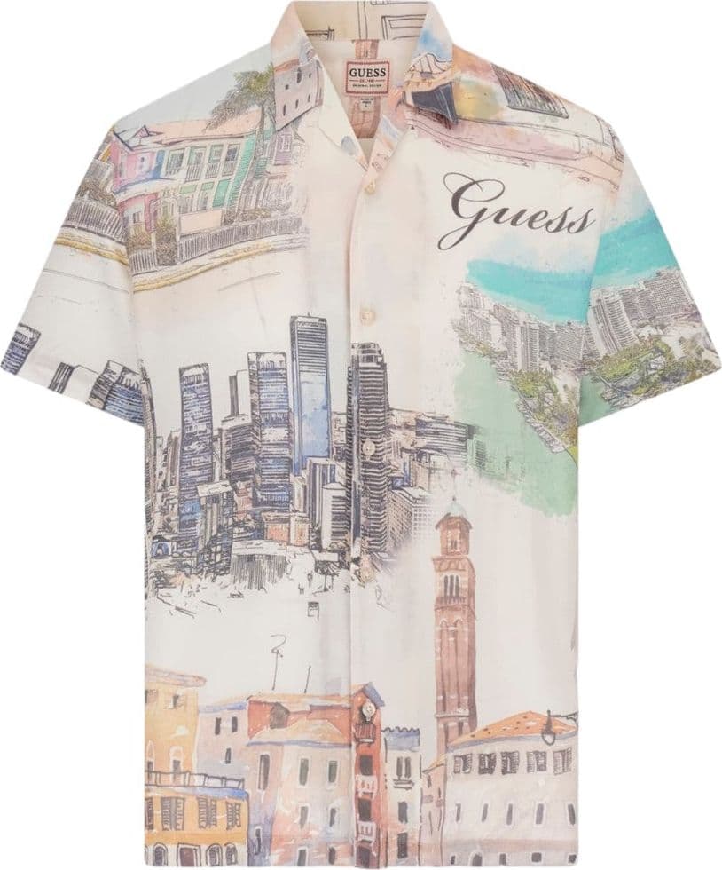 Guess t-shirt camicia manica corta Riviera M4GH57 WD4Z2 - 7