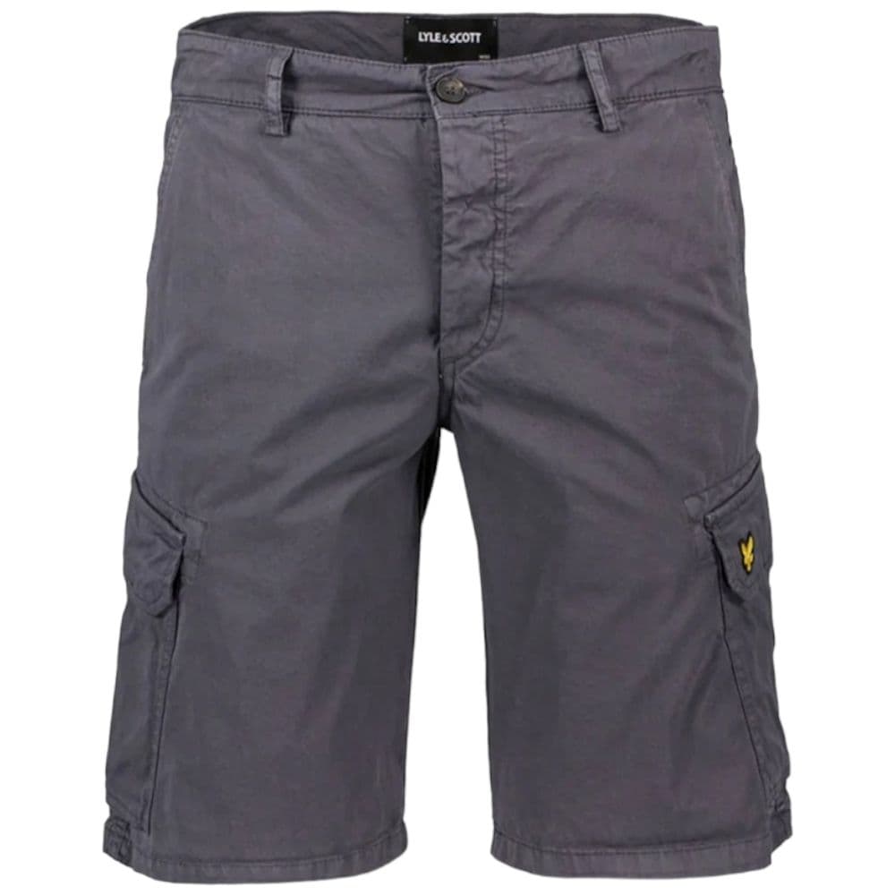 Lyle & Scott bermuda cargo grigio SH1815IT - 2
