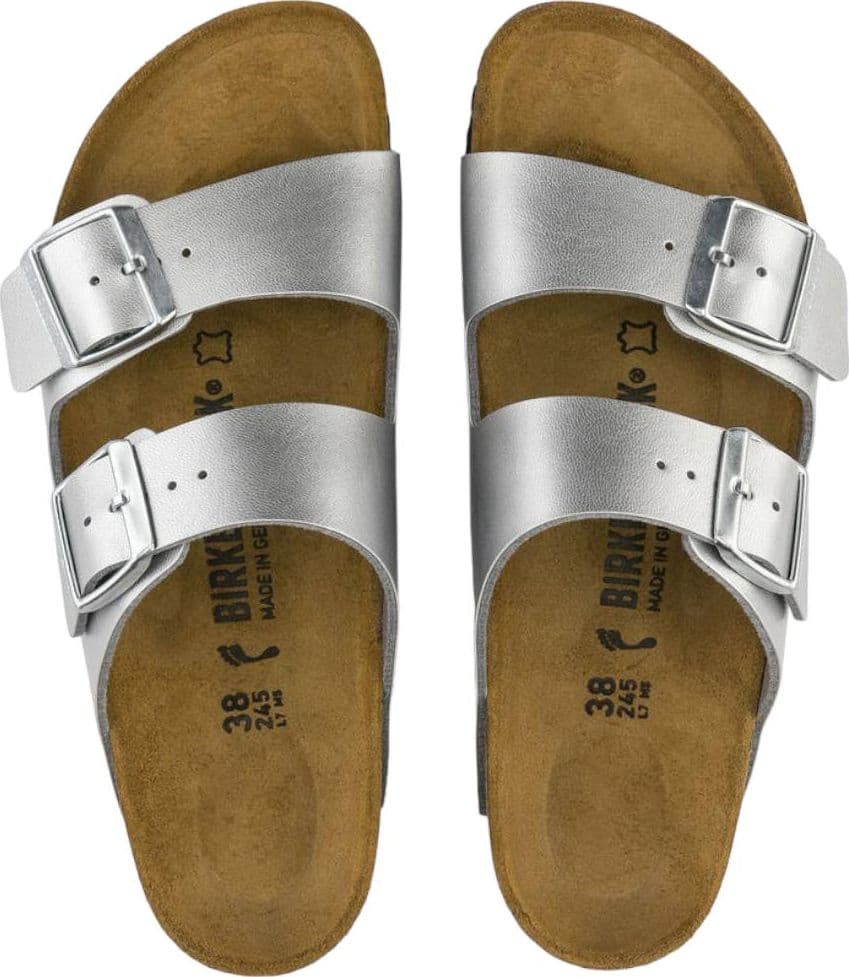 Birkenstock ciabatte Arizona silver 1012283 Ciabatte Birkenstock