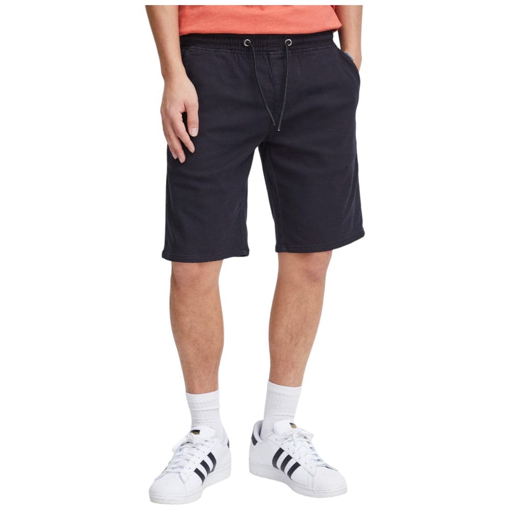 Blend bermuda denim stile tuta nero 20716436 – pantaloni
