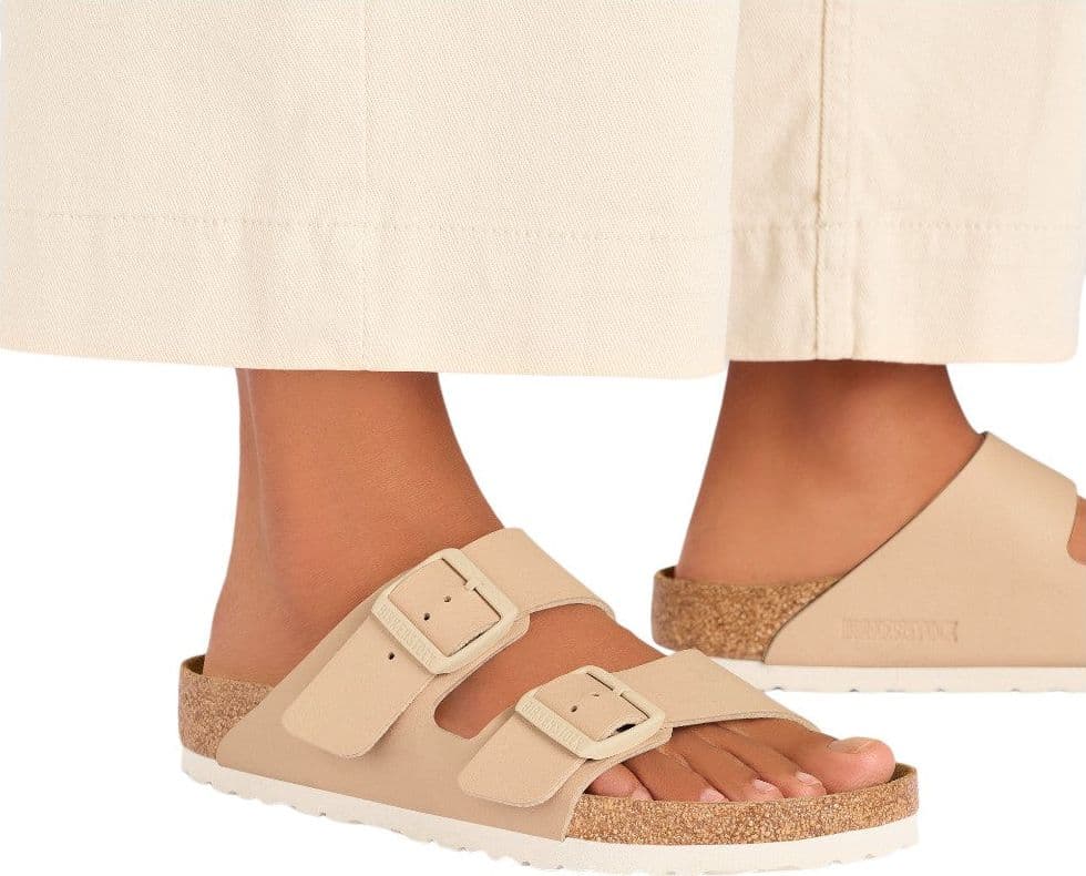 Birkenstock ciabatta Arizona new Beige Birko Flor 1027723 Ciabatte Birkenstock