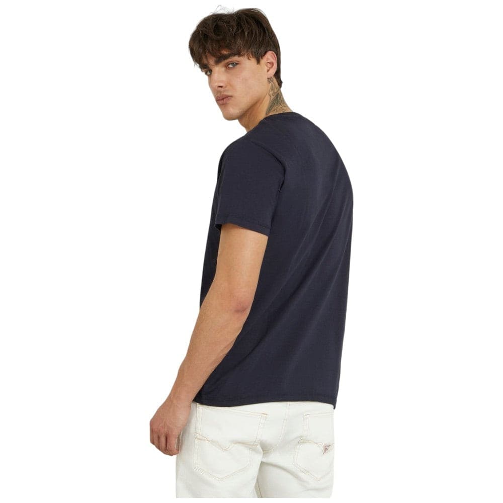 Guess t-shirt blu logo College M4GI62 I3Z14 T-shirt Guess