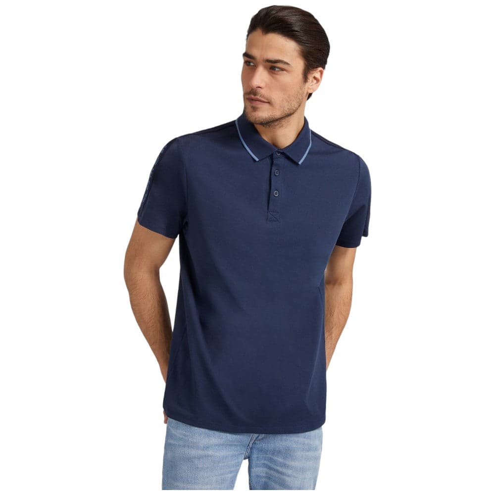Guess polo blu Paul M2YP25-KARS0 – maglia