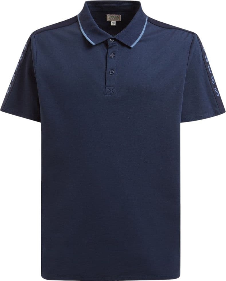 Guess polo blu Paul M2YP25-KARS0 Polo Guess