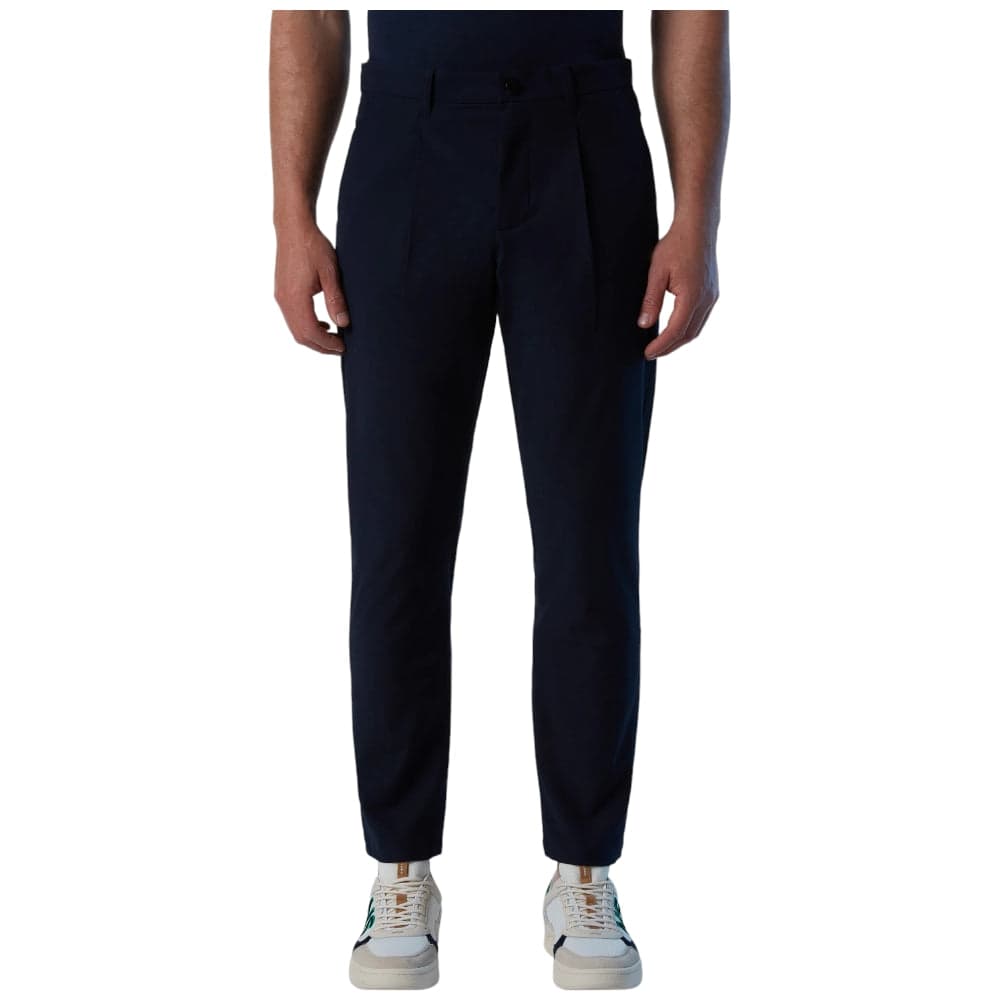 North Sails pantalone chino blu slim fit Rainbow 673074 - 6
