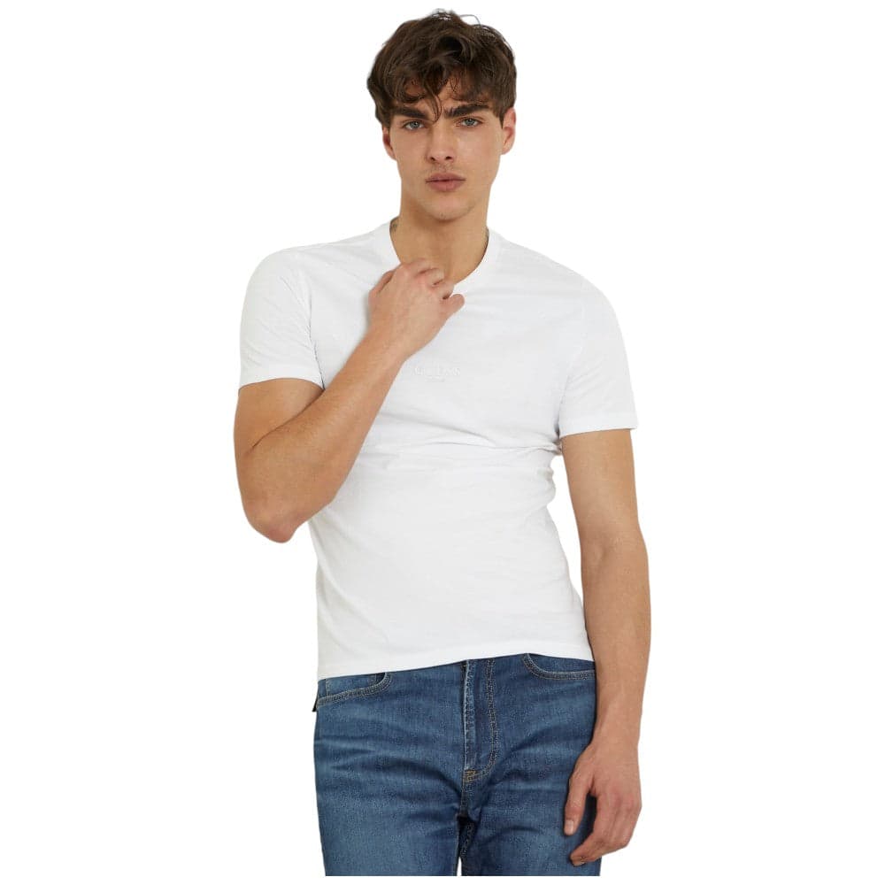 Guess t-shirt bianca Aidy M2YI72 I3Z14 - 4