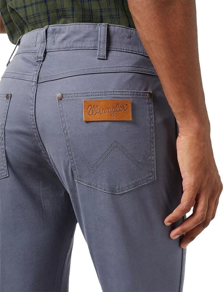Wrangler pantalone grigio Lartston  slim tapered 112351260 - 5