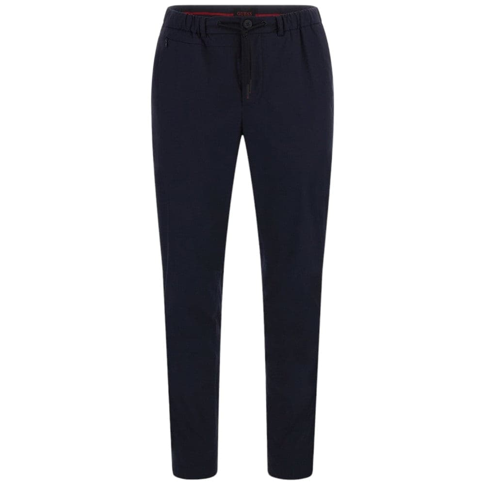 Guess pantalone Tech stretch blu M3YB38-WFKQ0 Pantaloni Guess