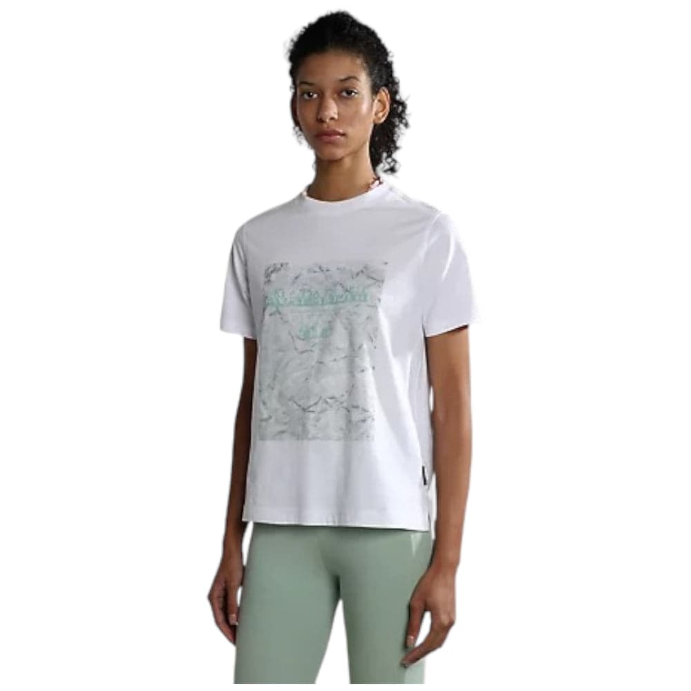 Napapijri t-shirt bianca Balza - 6