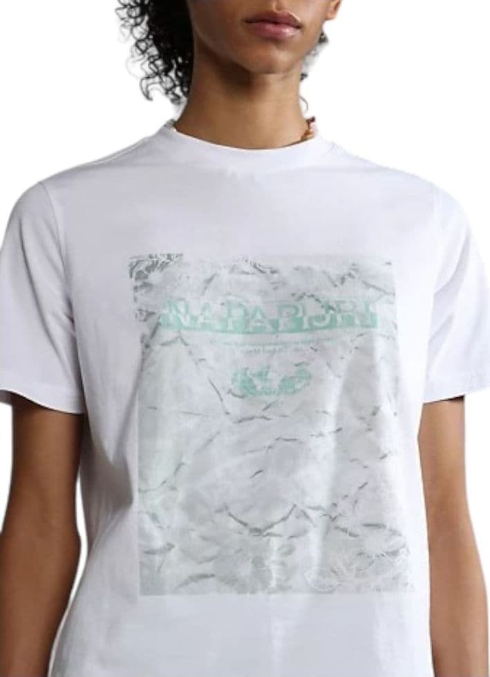 Napapijri t-shirt bianca Balza T-shirt Napapijri