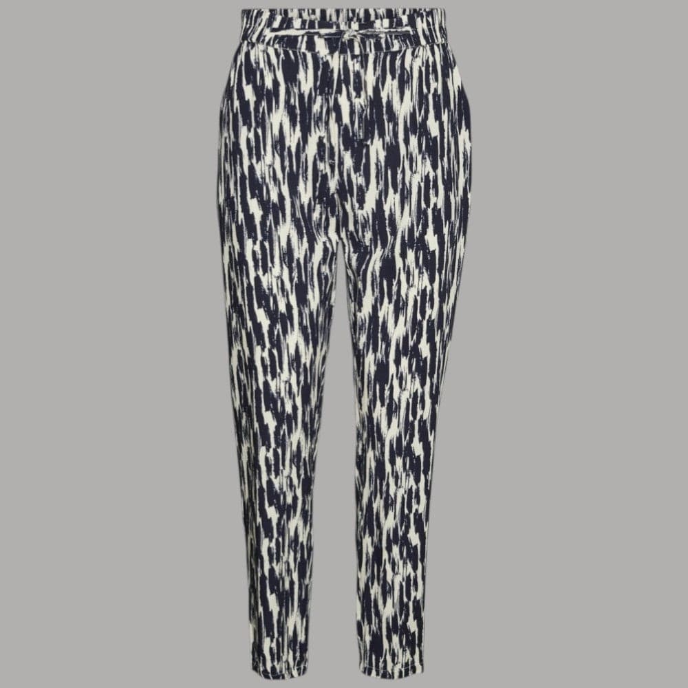 Vero Moda pantalone bianco blu Easy Joy 10302045 Pantaloni Vero Moda