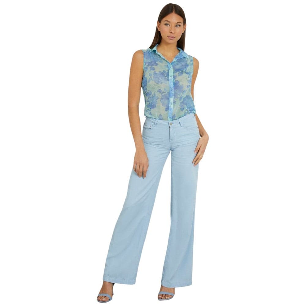 Guess camicia smanicata Clouis W3GH61 WDW82 - 4