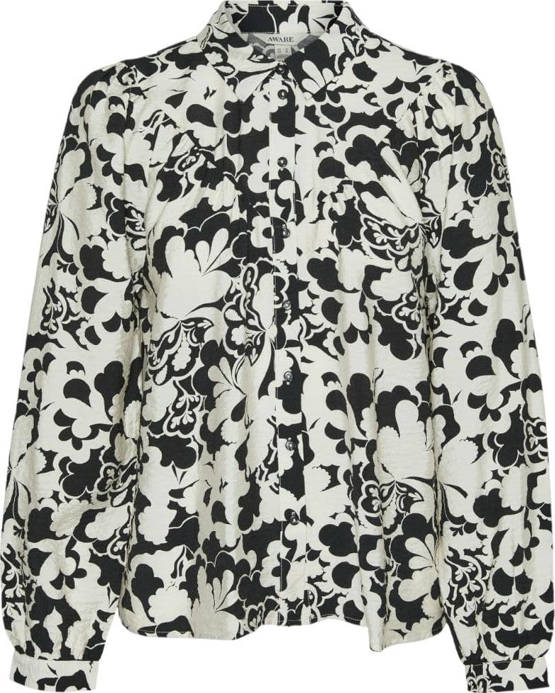 Vero Moda camicia bianca nera Ivone 10301042 Camicie Vero Moda