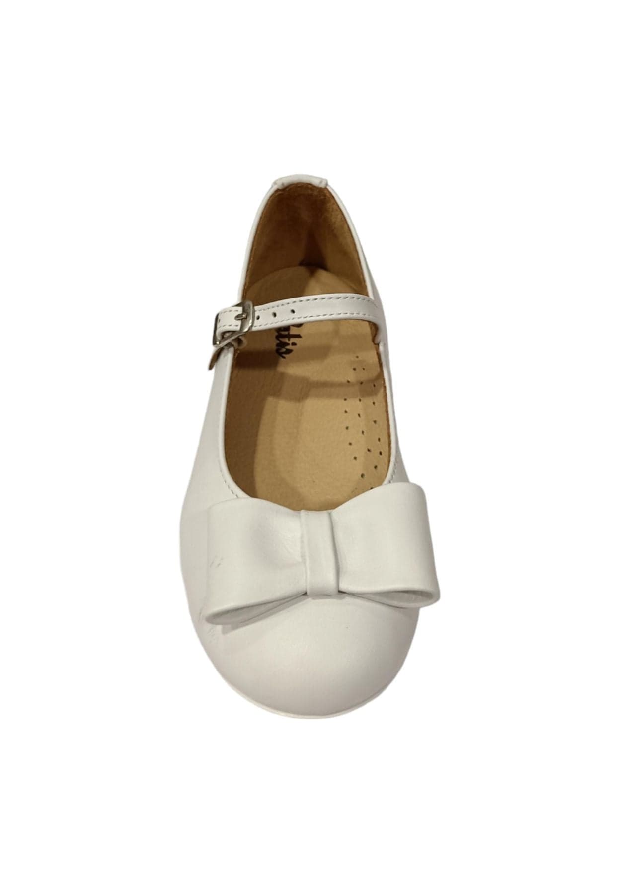 Ballerina bambina Platis P2077 bianco multicolore pelle fibbia elegance style in Ballerine Scarpetteria Gica - Trani, commercioVirtuoso.it