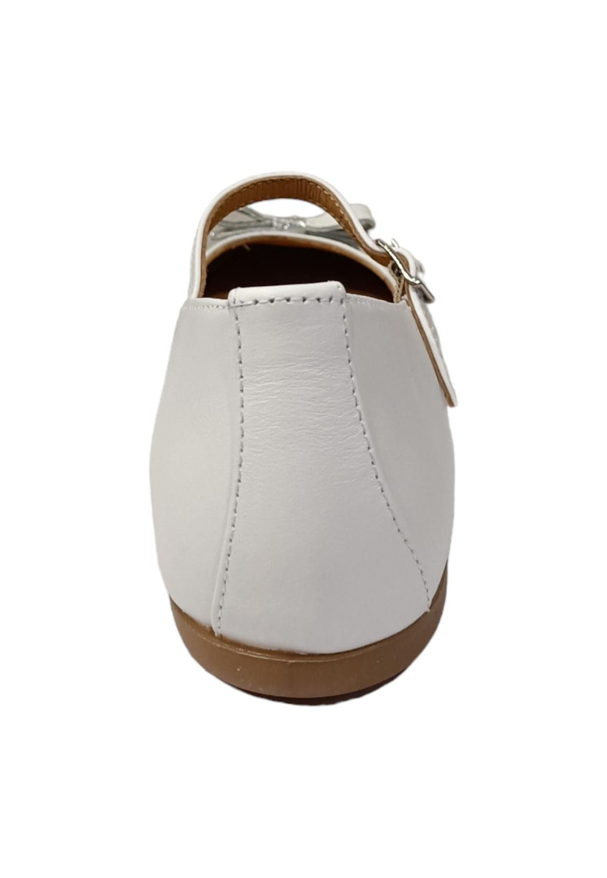 Ballerina bambina Platis P2079 bianco multicolore pelle fibbia elegance style in Ballerine Scarpetteria Gica - Trani, commercioVirtuoso.it