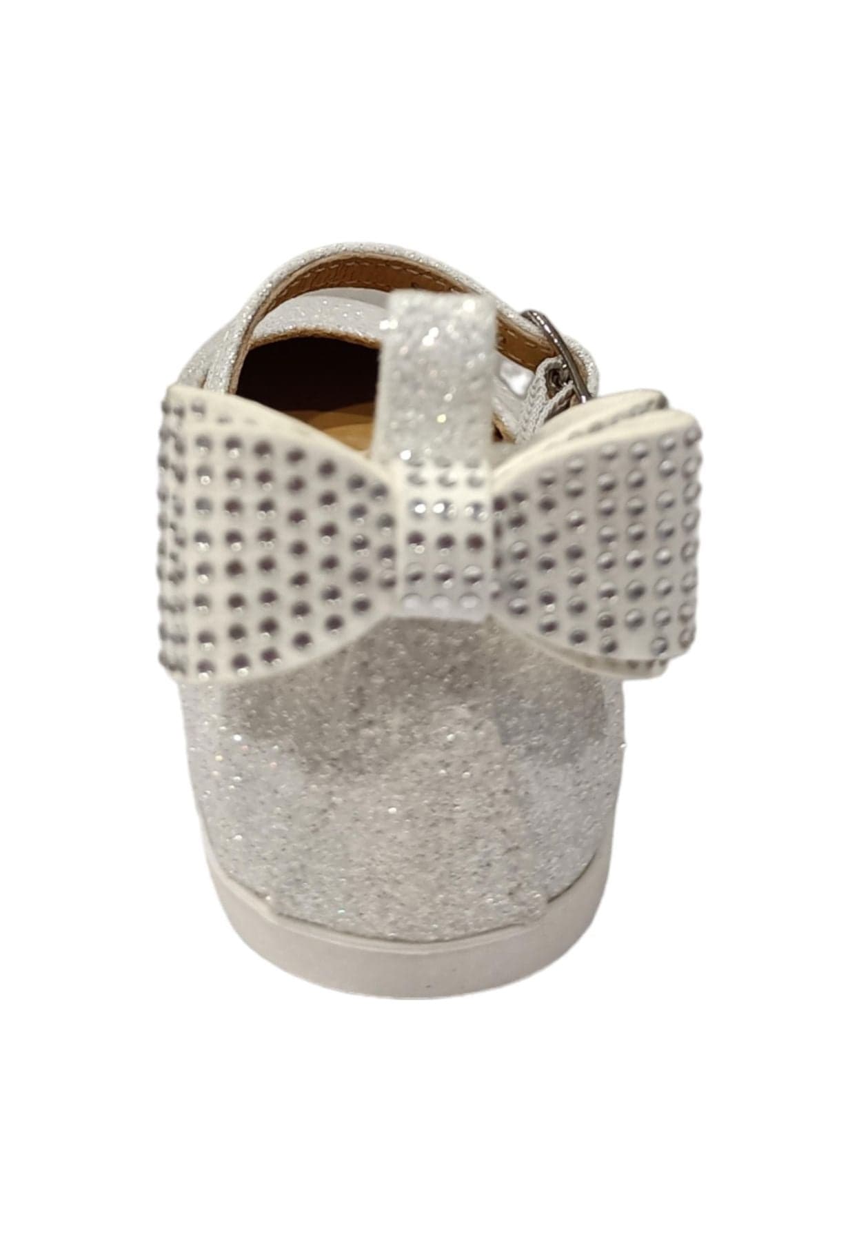 Ballerina bambina Platis P2240 bianco multicolore glitter fibbia elegance style in Ballerine Scarpetteria Gica - Trani, commercioVirtuoso.it