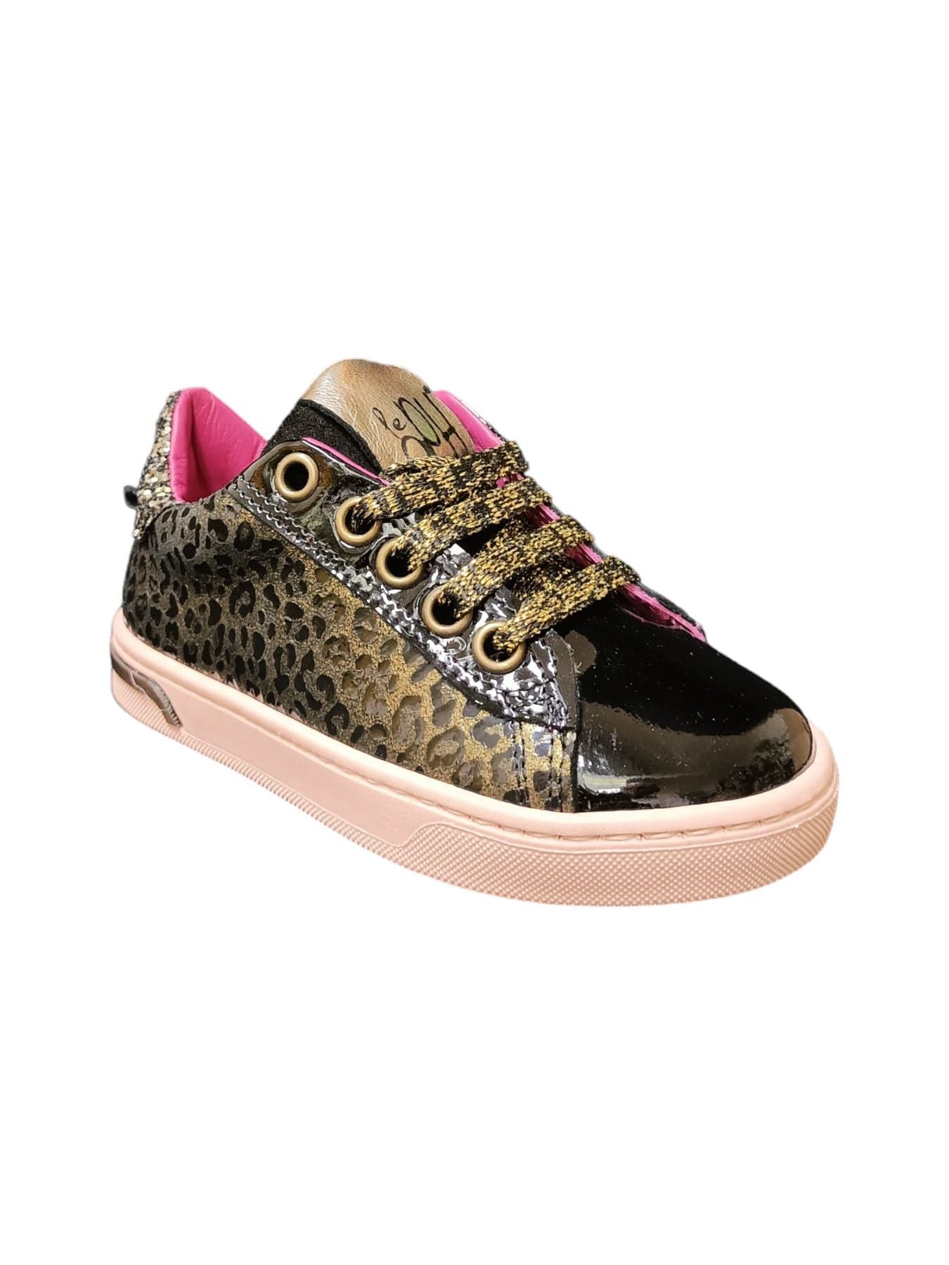 Scarpe sneakers Bambine e ragazze leoph FLAME 1E  nero-maculato-viola laccio in Ballerine Scarpetteria Gica - Trani, commercioVirtuoso.it
