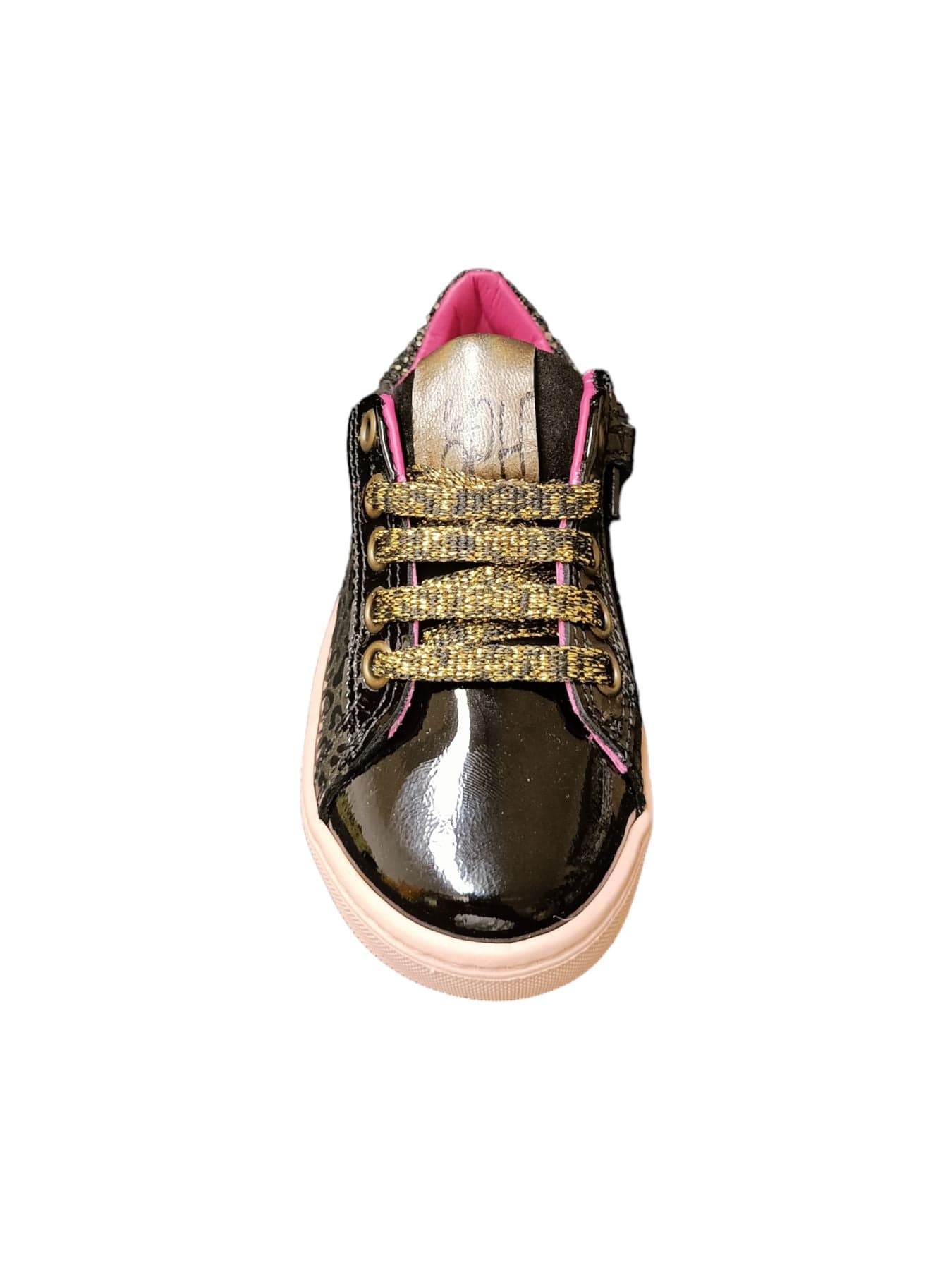 Scarpe sneakers Bambine e ragazze leoph FLAME 1E  nero-maculato-viola laccio in Ballerine Scarpetteria Gica - Trani, commercioVirtuoso.it