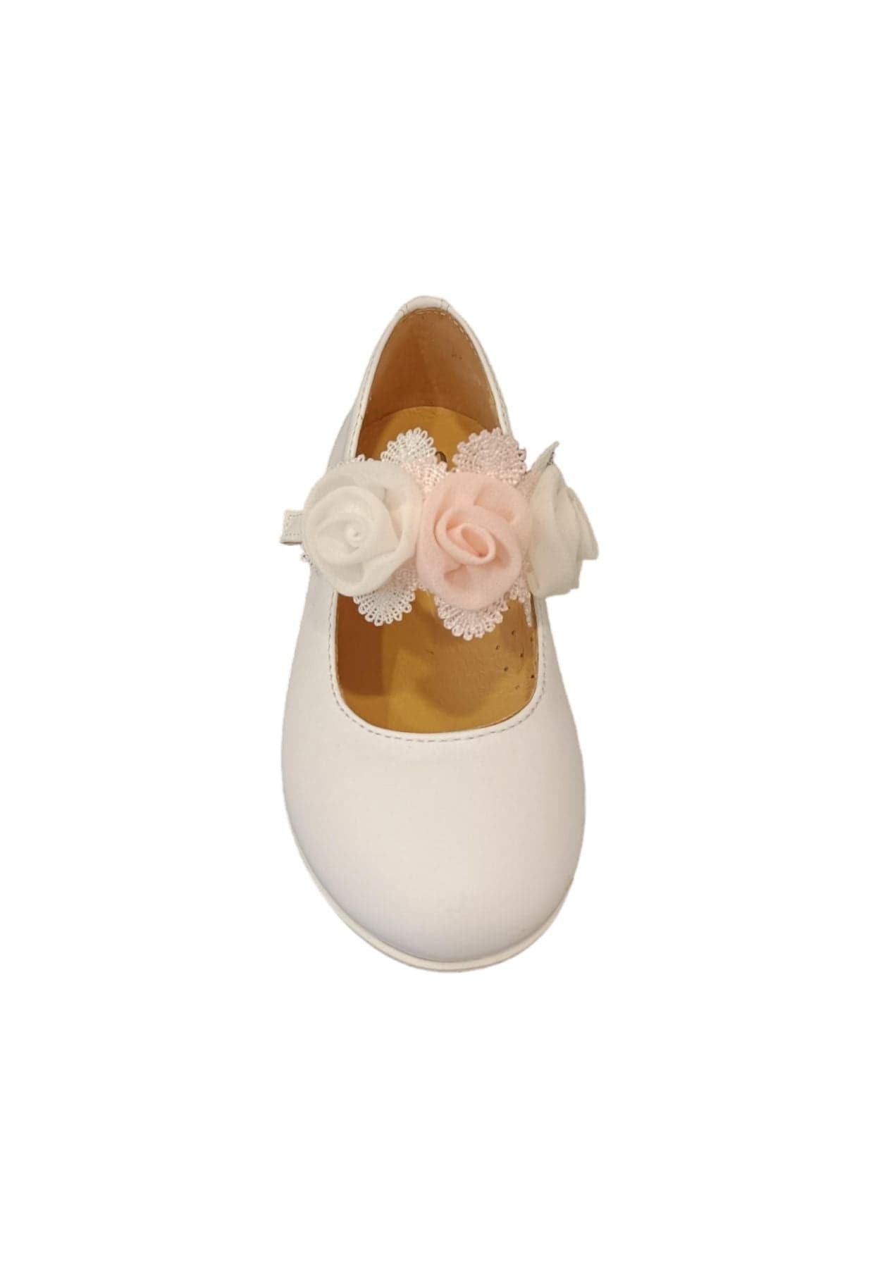 Ballerina bambina Platis P2384 bianco multicolore pelle fibbia elegance style in Ballerine Scarpetteria Gica - Trani, commercioVirtuoso.it