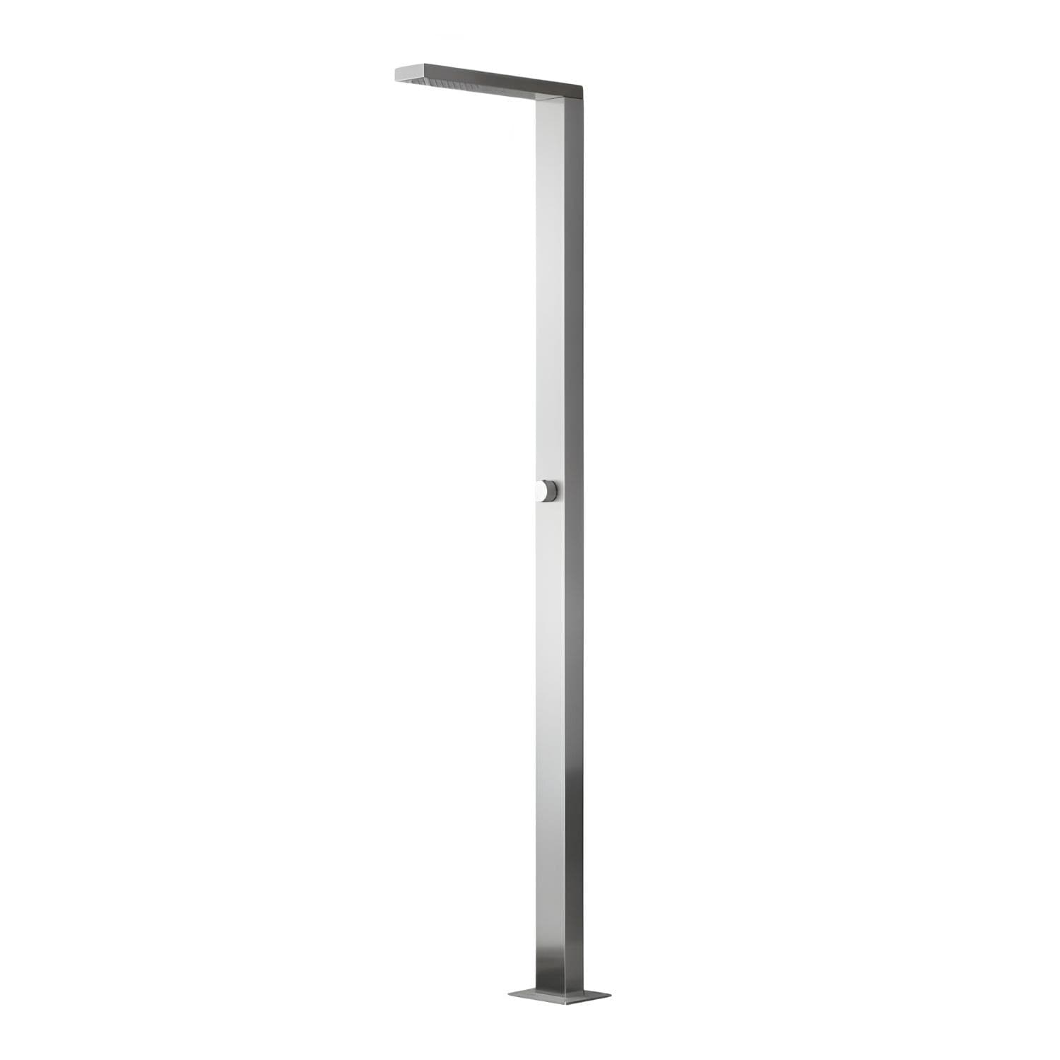 Larice-Colonna-doccia-da-esterno-fissaggio-a-pavimento-per-giardino-piscina-inox