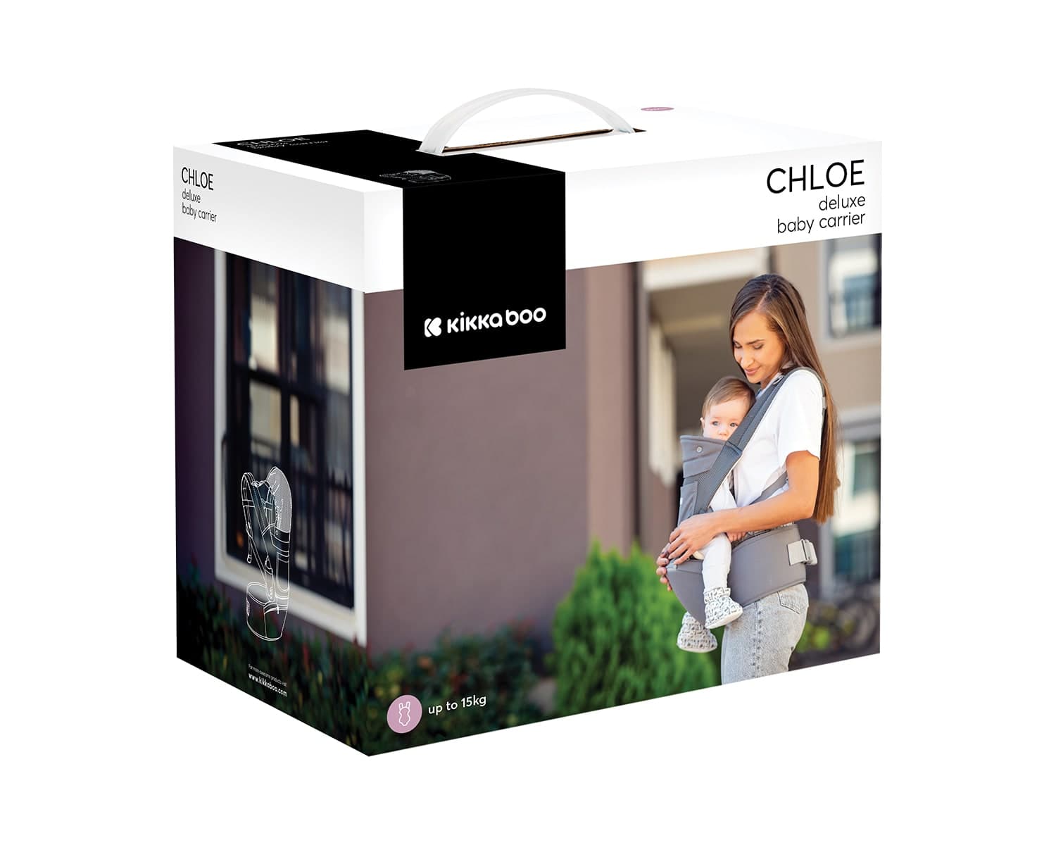 Marsupio-Kikkaboo-3in1-Chloe-Mesh-New