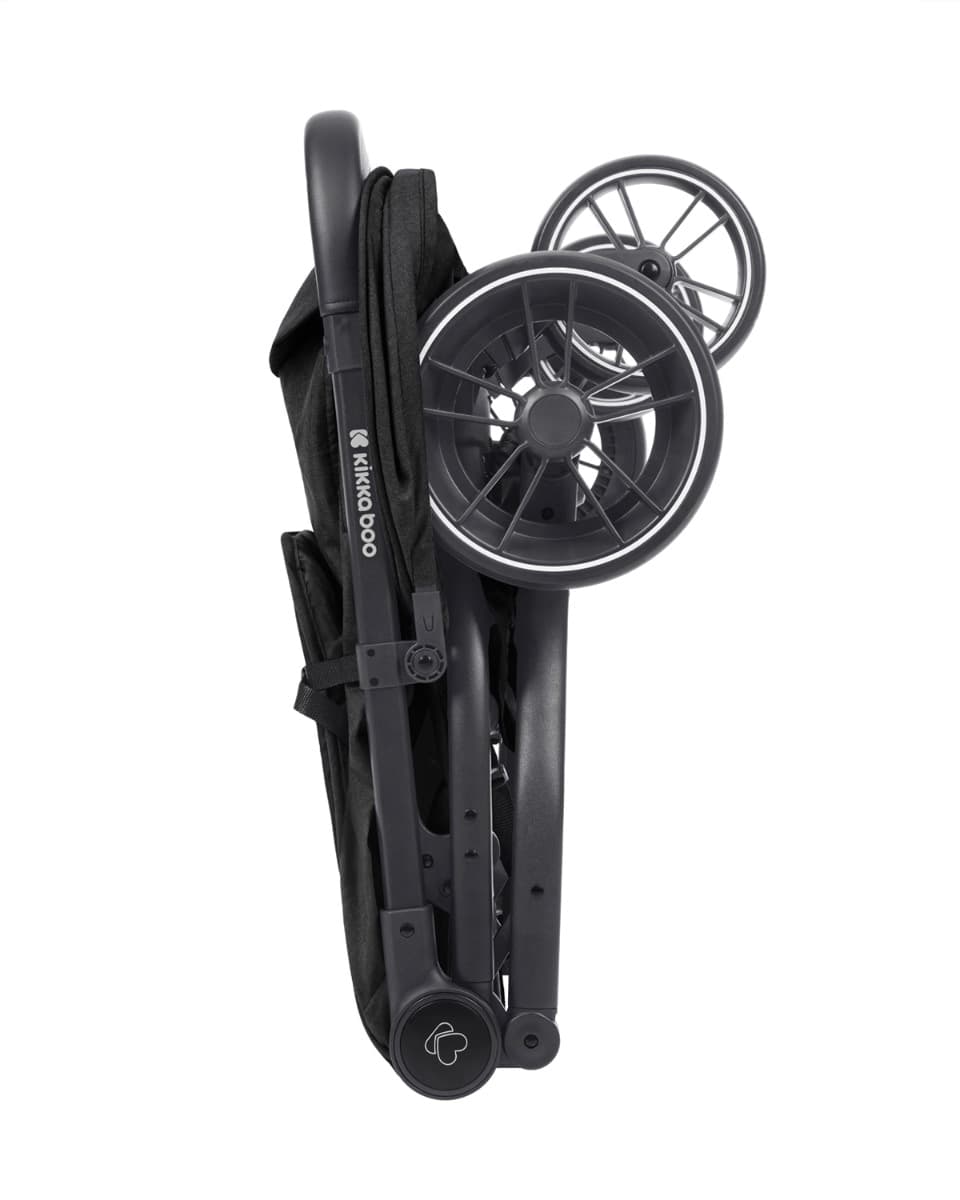 Passeggino Gemellare Kikkaboo Happy 2 – Nero – Kikka Boo