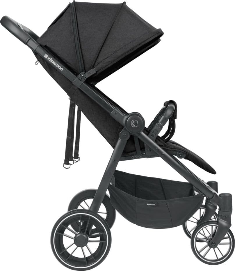 Passeggino Gemellare Kikkaboo Happy 2 – Nero – Kikka Boo