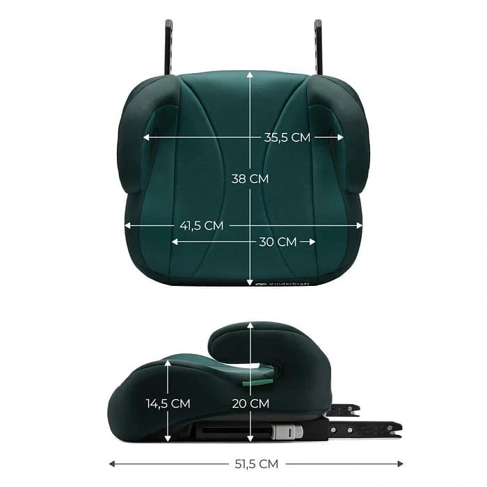 Seggiolino Auto Kinderkraft I-BOOST – Verde