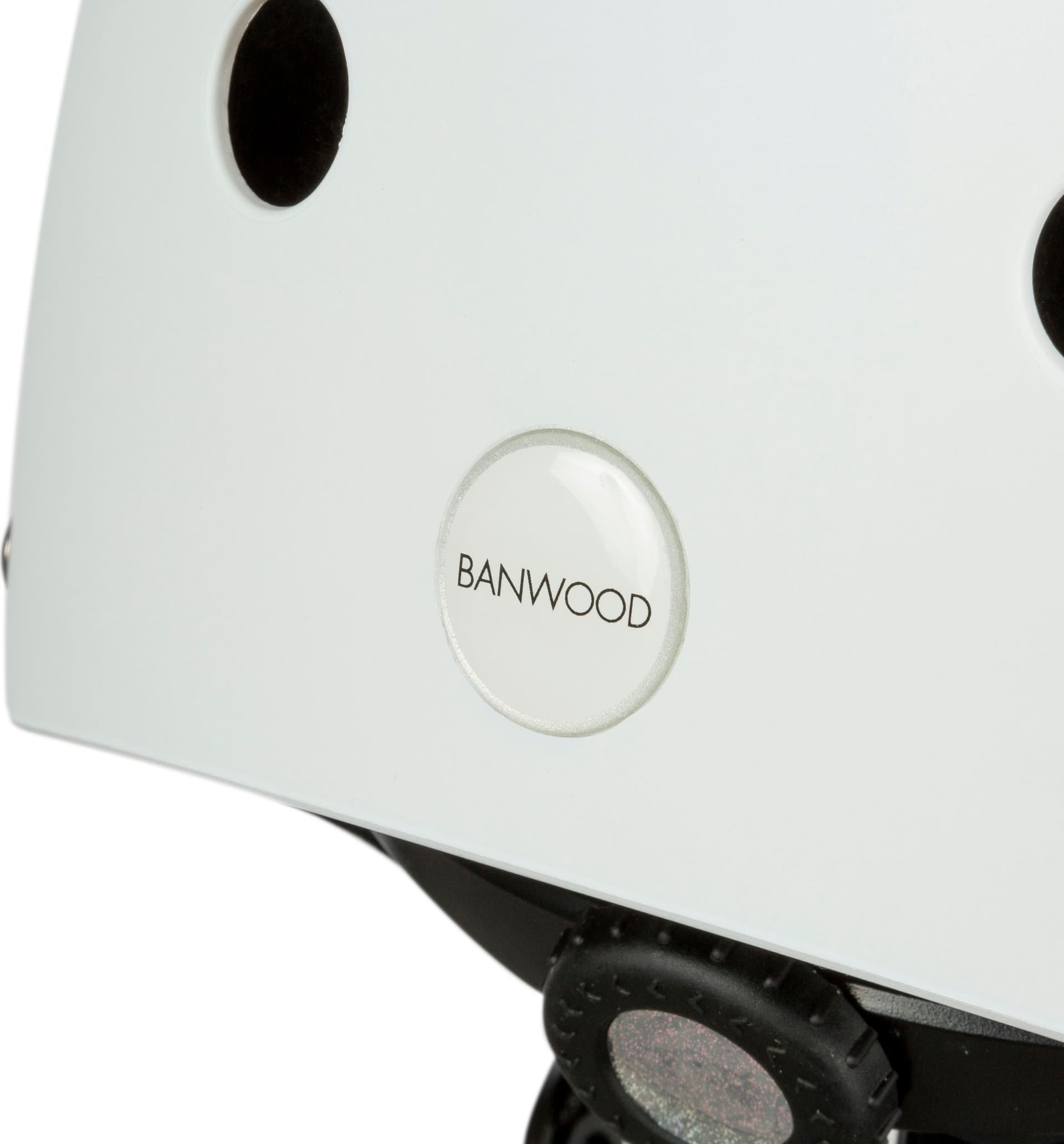 Casco Banwood 50-54 cm – Bianco