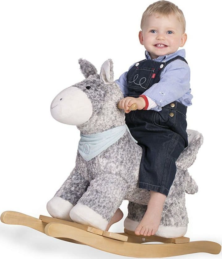 Dondolo Peluche Kaloo Les Amis – Grigio
