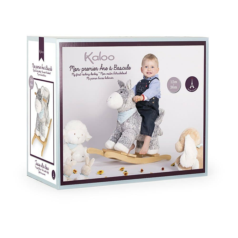 Dondolo Peluche Kaloo Les Amis – Grigio