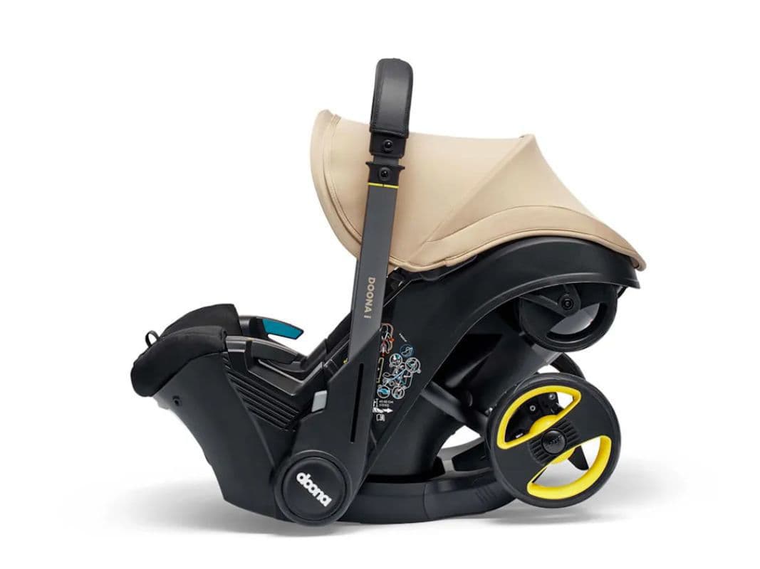 Seggiolino Auto e Passeggino Doona I i-Size - Vari Colori – Sabbia