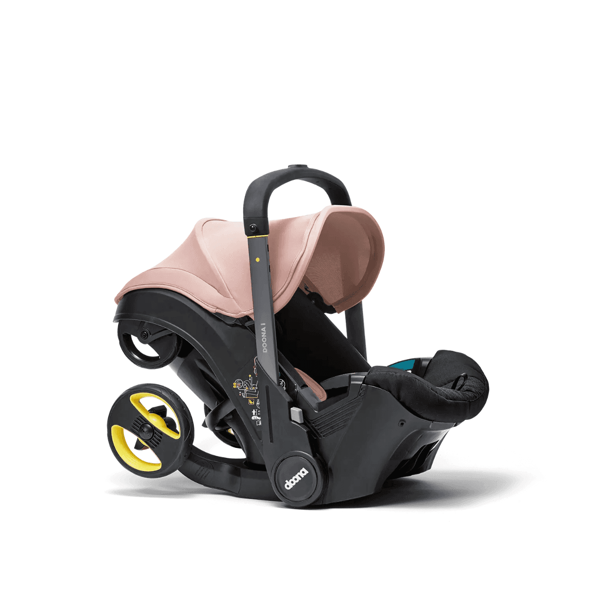 Seggiolino Auto e Passeggino Doona I i-Size - Vari Colori – Blush Pink